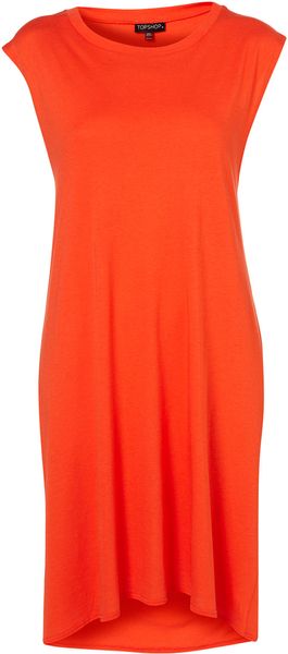 Topshop Open Back Cover Up Tee - Lyst