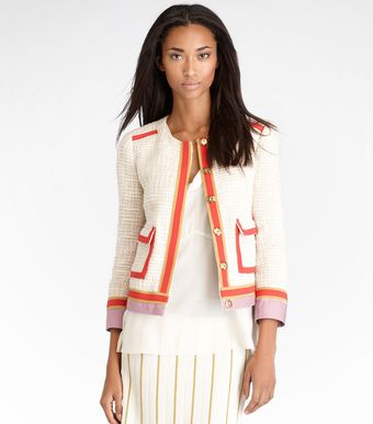  Farrow Grid Tweed Jacket 