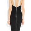 Victoria Beckham Stretchcrepe Cutaway Dress in Black - Lyst