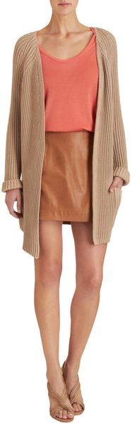  Leather Mini Skirt 