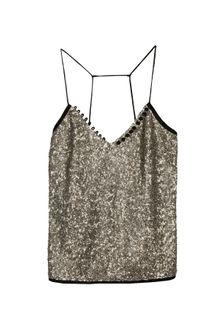 Zadig & Voltaire Top Charly Paillette Deluxe - Lyst