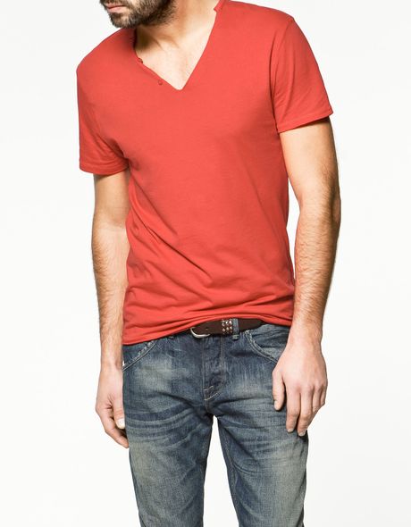 buttoned t shirt mens