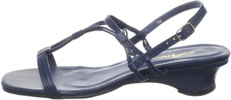 navy dress sandals low heel