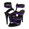 Bottega Veneta Sandal Heels in Blue (v) - Lyst