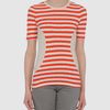 Celine Short Sleeve Jumper in Red (green) - Lyst