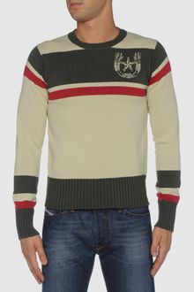 Diesel Crewneck Sweaters - Lyst