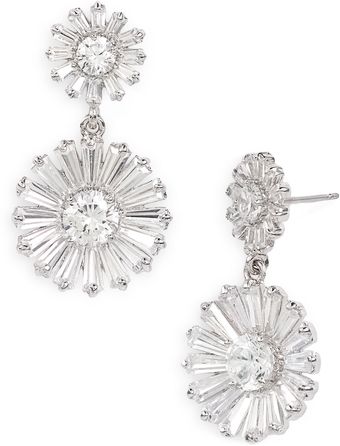 Kate Spade Crystal Gardens Drop Earrings - Lyst