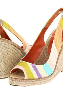 Missoni Wedge Sandals - Lyst