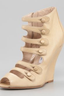 Oscar de la Renta Multi-mary Jane Bootie - Lyst