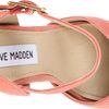 Steve Madden Womens Dynemite Sandal in Pink (coral suede) - Lyst