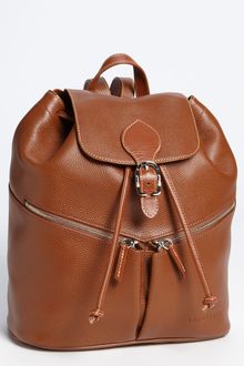 Longchamp Leather Backpack - Lyst