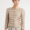 Armani Suede Jacket in Beige (wheat) - Lyst