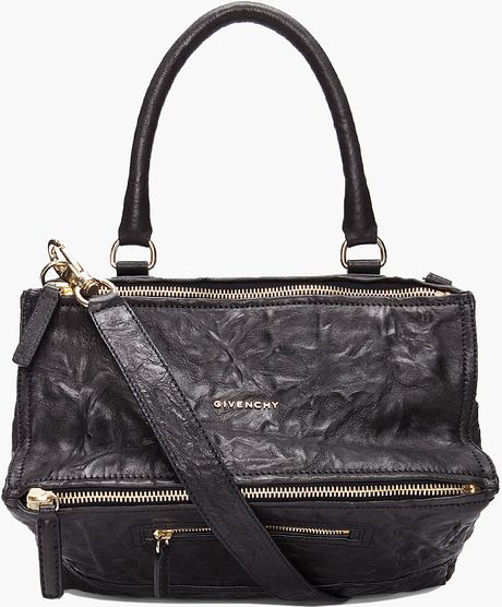 Givenchy Black Pandora Messenger Bag in Black - Lyst