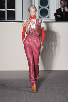 Matthew Williamson Fall 2012 Long Sleeve Turtleneck in Red - Lyst