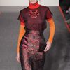 Matthew Williamson Fall 2012 Long Sleeve Turtleneck in ColourBlock  in Orange - Lyst