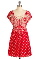ModCloth My Favorite Wings Dress