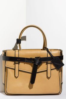 Reed Krakoff Boxer Tri-color Leather Satchel - Lyst