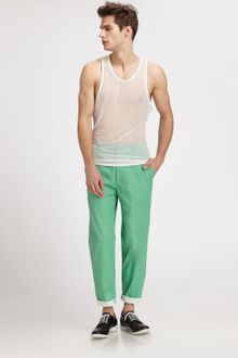 Richard Chai Sheer Tank - Lyst
