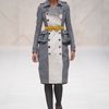 Burberry Prorsum Fall 2012 Herringbone Tweed Cap in Gray - Lyst