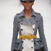 Burberry Prorsum Fall 2012 Herringbone Tweed Cap in Gray - Lyst