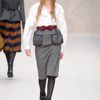 Burberry Prorsum Fall 2012 Grey Suede Heeled LaceUp Ankle Boots  in Gray - Lyst
