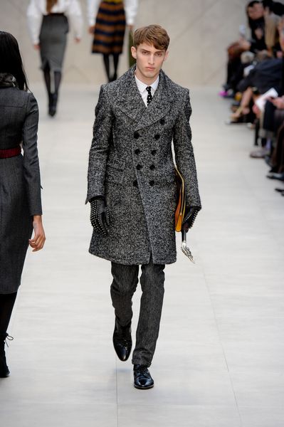 Burberry Prorsum Fall 2012 Black Leather Oxford Shoes in Black for Men - Lyst