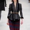 Burberry Prorsum Fall 2012 Herringbone Tweed Cap in Grey  in Gray - Lyst