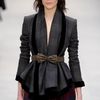 Burberry Prorsum Fall 2012 Herringbone Tweed Cap in Grey  in Gray - Lyst