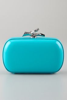 Diane Von Furstenberg Lytton Small Patent Leather Clutch - Lyst