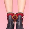 Nasty Gal Caballero Ankle Boot  Black in Black - Lyst