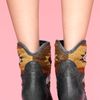Nasty Gal Caballero Ankle Boot  Black in Black - Lyst