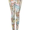 Topshop Pastel Aztec Print Leggings in Multicolor (multi) - Lyst