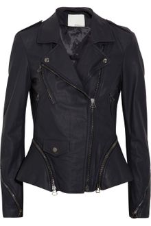 3.1 Phillip Lim Leather Motocross Jacket - Lyst