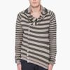 Alexander Mcqueen Green and Taupe Striped Cardigan in Green for Men - Lyst