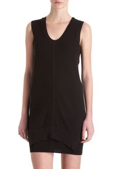 Alexander Wang Mesh Overlay Dress - Lyst