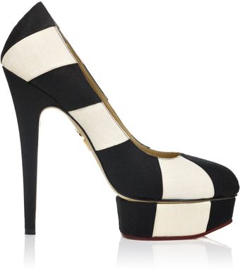 Charlotte Olympia Priscilla in Stripes - Lyst