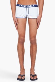 Diesel White Aloha Swim Shorts - Lyst