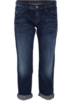 Goldsign His Boyfriend-Fit Cropped Jeans - Lyst