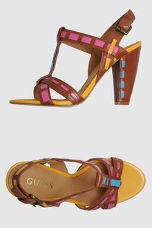 Guess Highheeled Sandals - Lyst