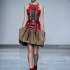 Mary Katrantzou Fall 2012 Magic Eye Godet Dress in Red - Lyst