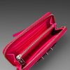 Mcq By Alexander Mcqueen Mcq By Alexander Mcqueen Collar Stud Wallet in Pink (neon pink) - Lyst