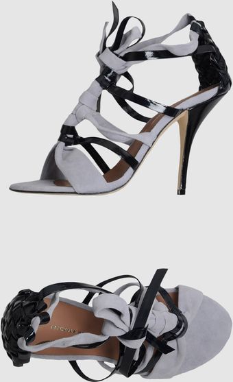 Nicole Brundage Highheeled Sandals - Lyst