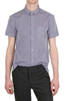 Pierre Balmain Vichy Poplin Short Sleeve Shirt - Lyst