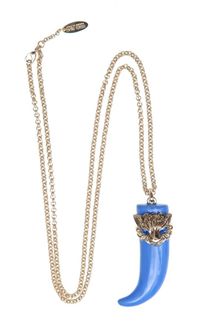 Roberto Cavalli Parrot and Horn Necklace - Lyst