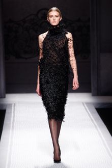 Alberta Ferretti Fall 2012 Knee Length Flapper Skirt  - Lyst