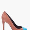 Barbara Bui Suede Colorblock Pumps in Multicolor (brown) - Lyst