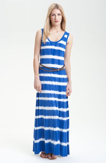 Calvin Klein Tie Dye Maxi Dress - Lyst