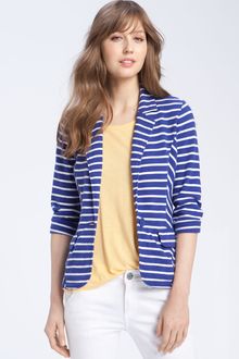 Caslon® One Button Knit Jacket - Lyst