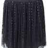 Gryphon Beaded Tutu Skirt in Gray (grey) - Lyst