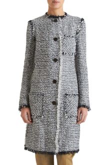 Lanvin Fringe Coat - Lyst